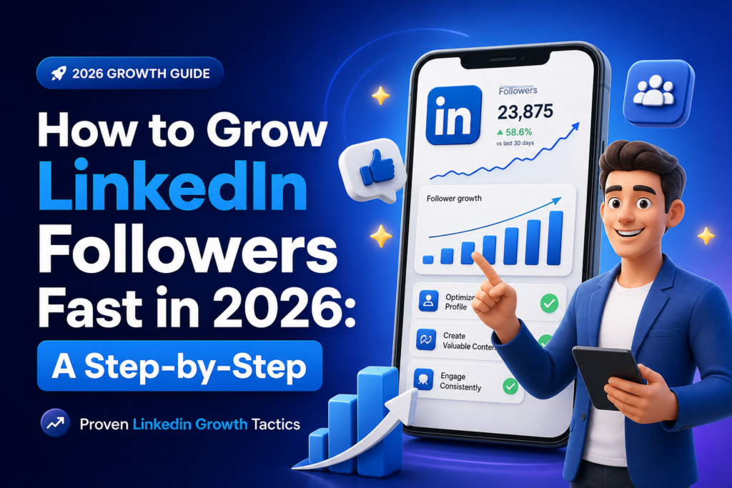 How to Grow LinkedIn Followers Fast in 2026: A Step-by-Step