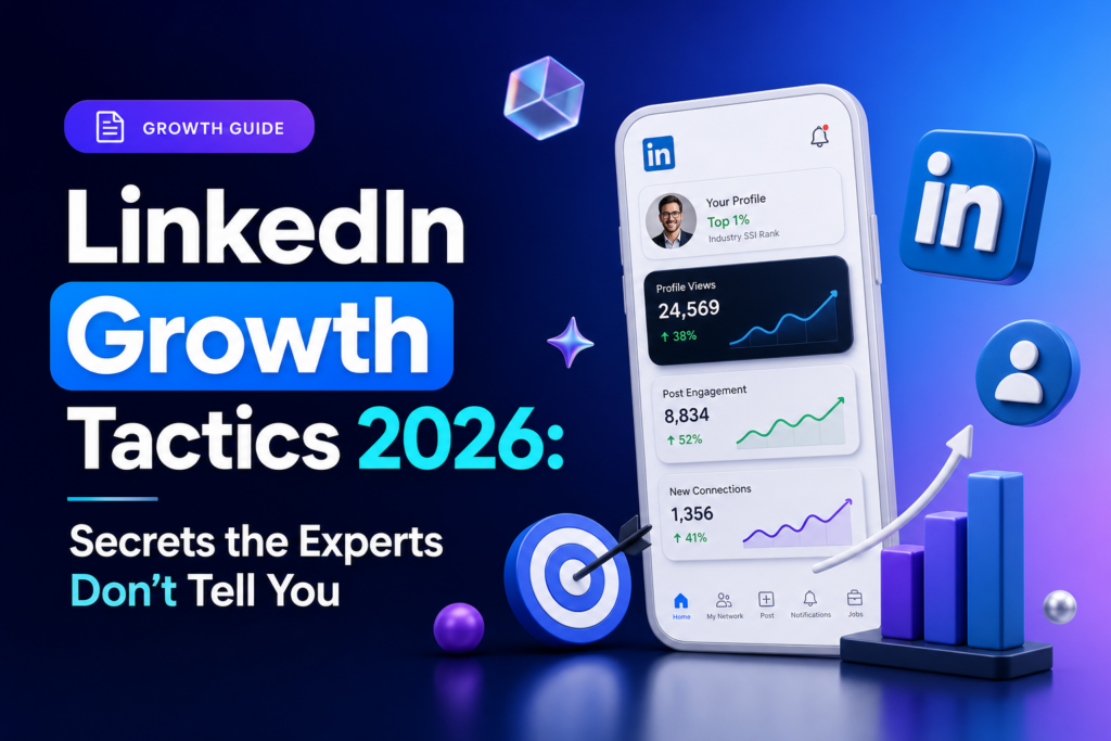LinkedIn Growth Tactics 2026: Secrets the Experts Don’t Tell You