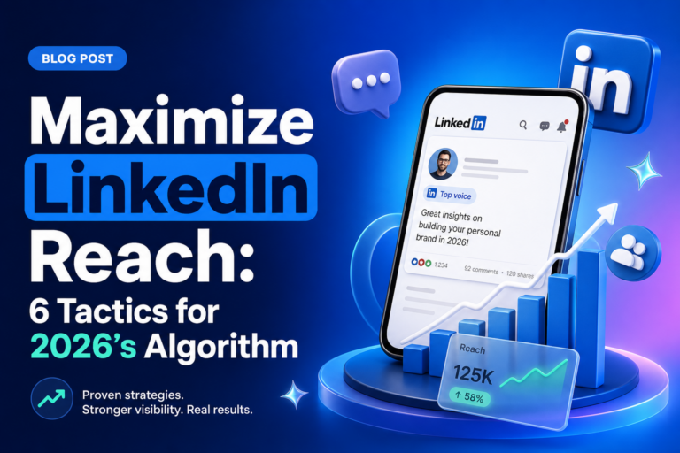 Maximize LinkedIn Reach: 6 Tactics for 2026’s Algorithm