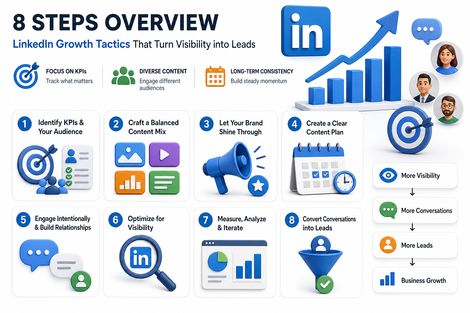 8 Steps Overview