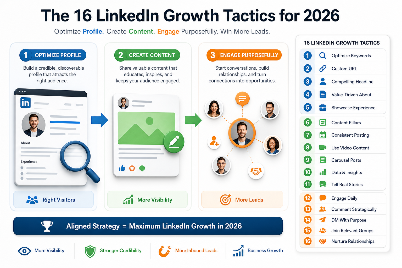 The 16 LinkedIn Growth Tactics for 2026