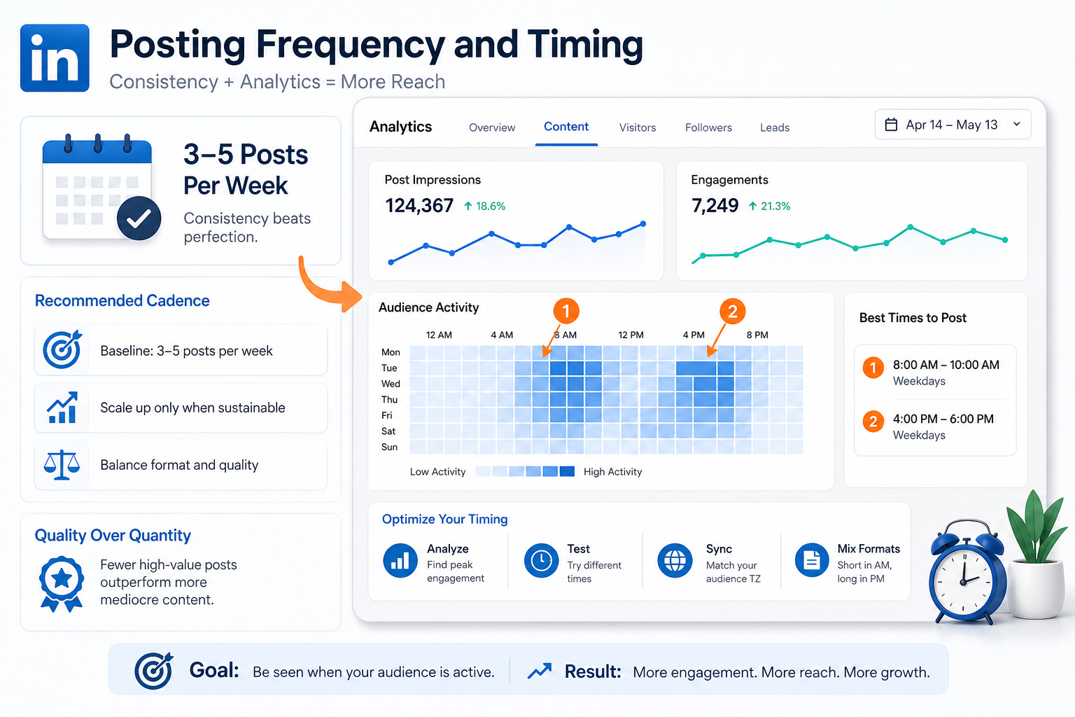 Posting Frequency and Timing