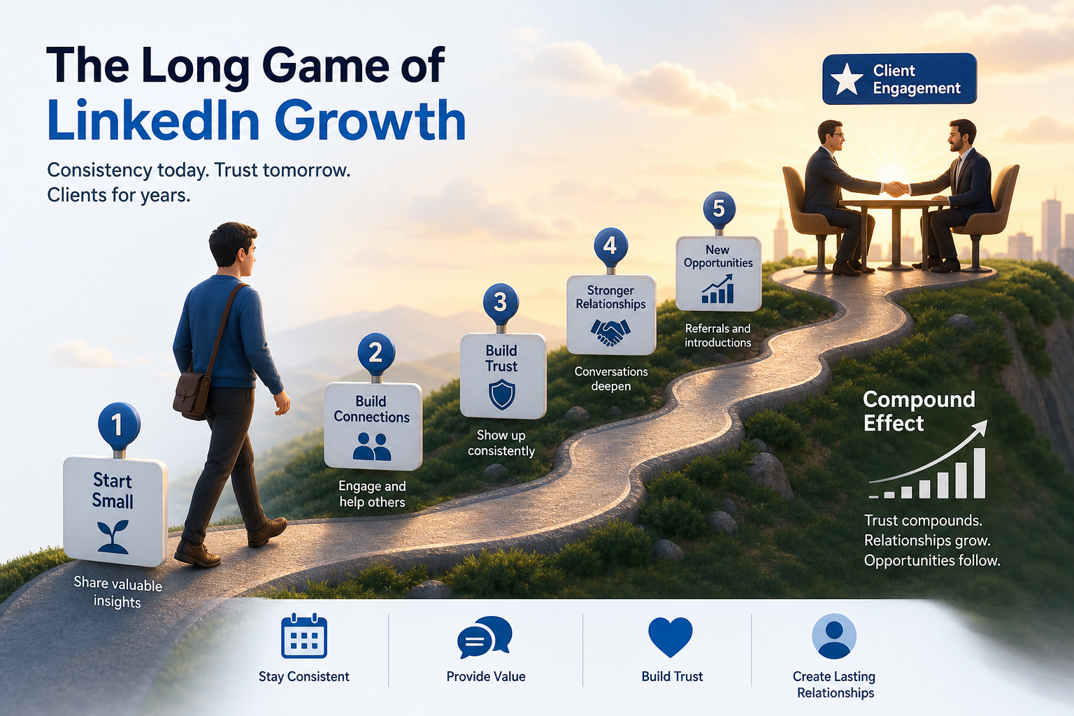What Makes These Tactics Work: The Long Game of LinkedIn Growth