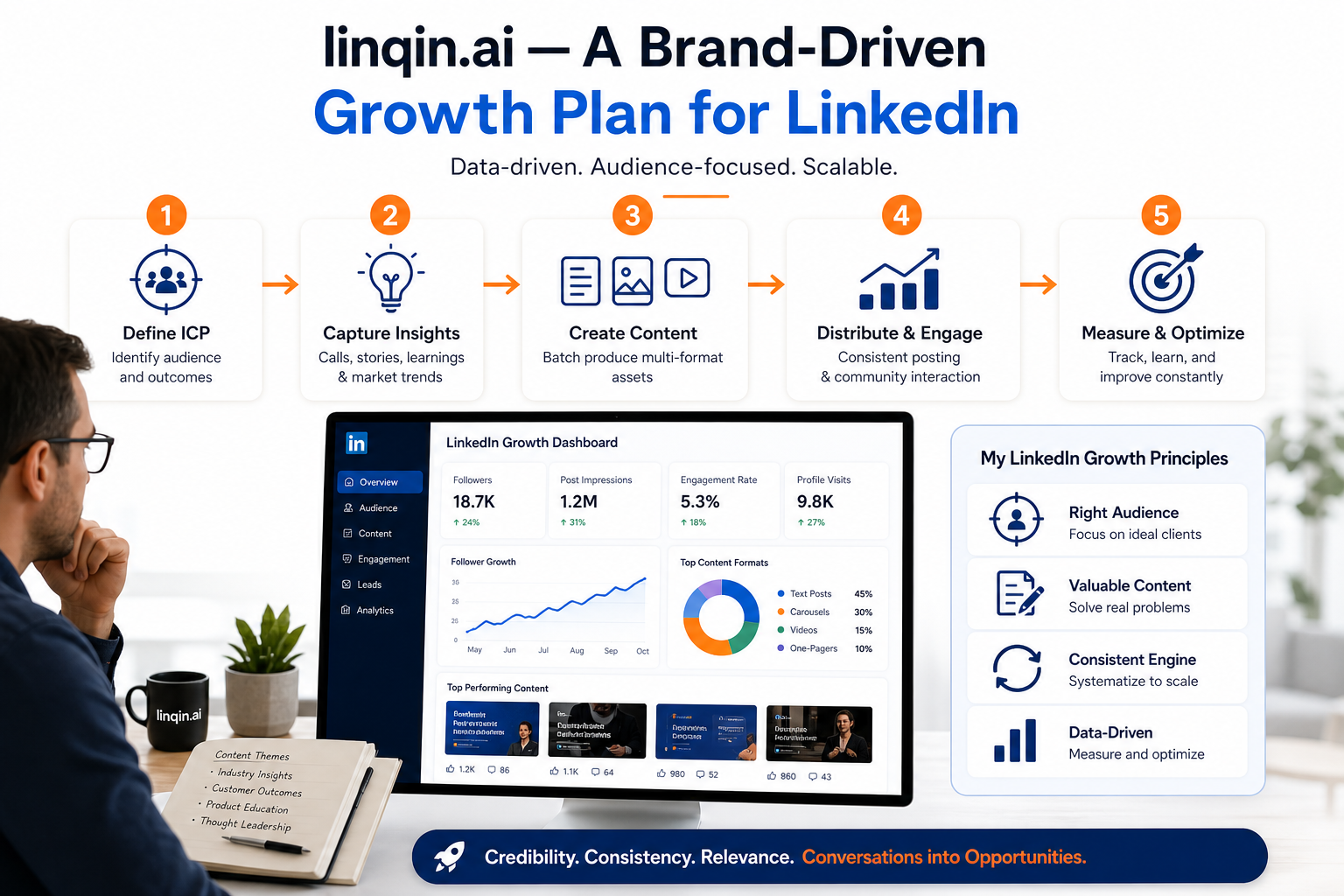 linqin.ai — A Brand-Driven Growth Plan for LinkedIn