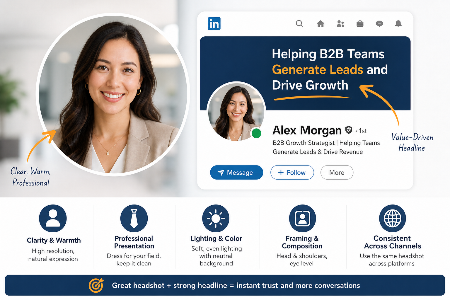 LinkedIn Growth Hack - Professional Picture