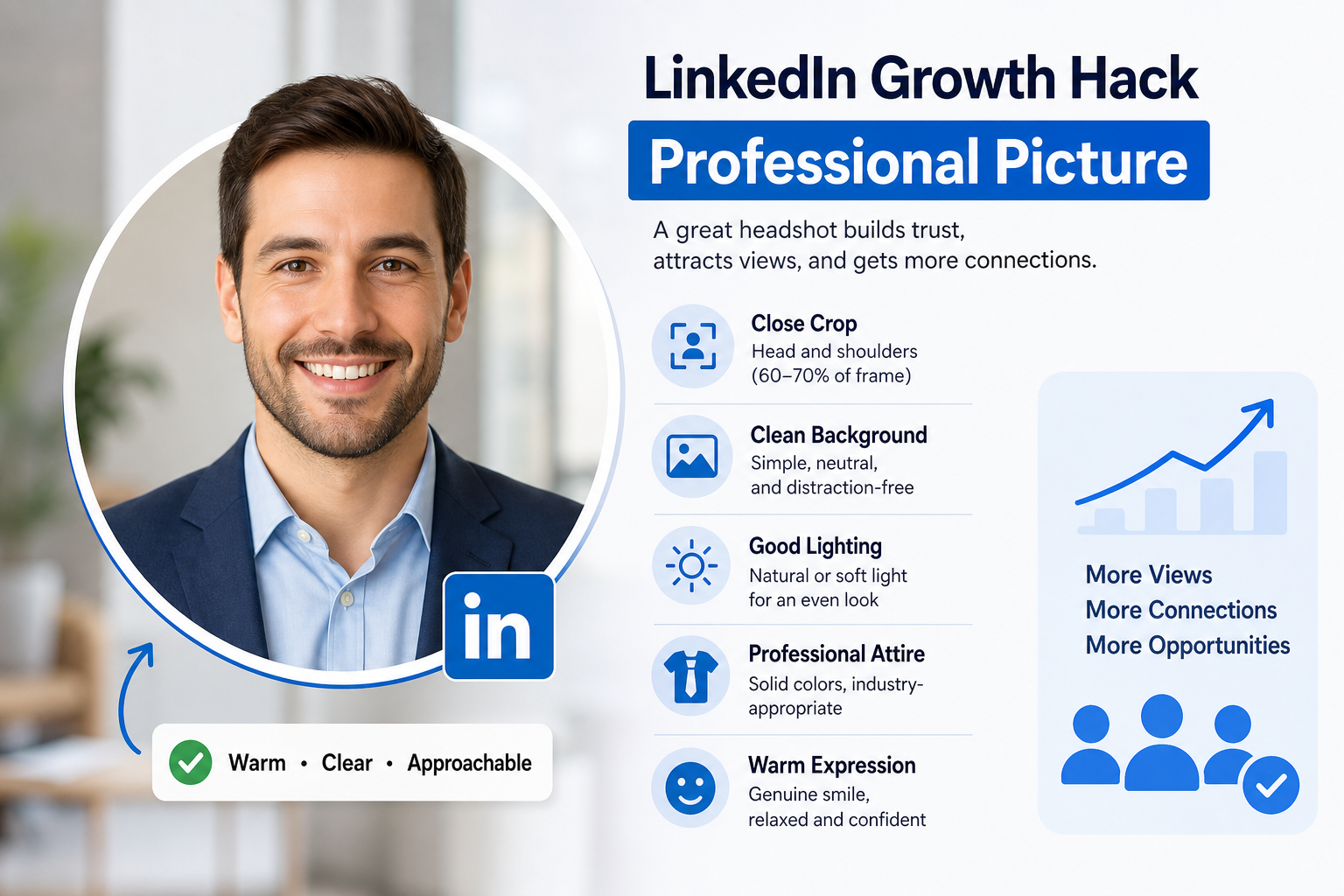 LinkedIn Growth Hack - Professional Picture