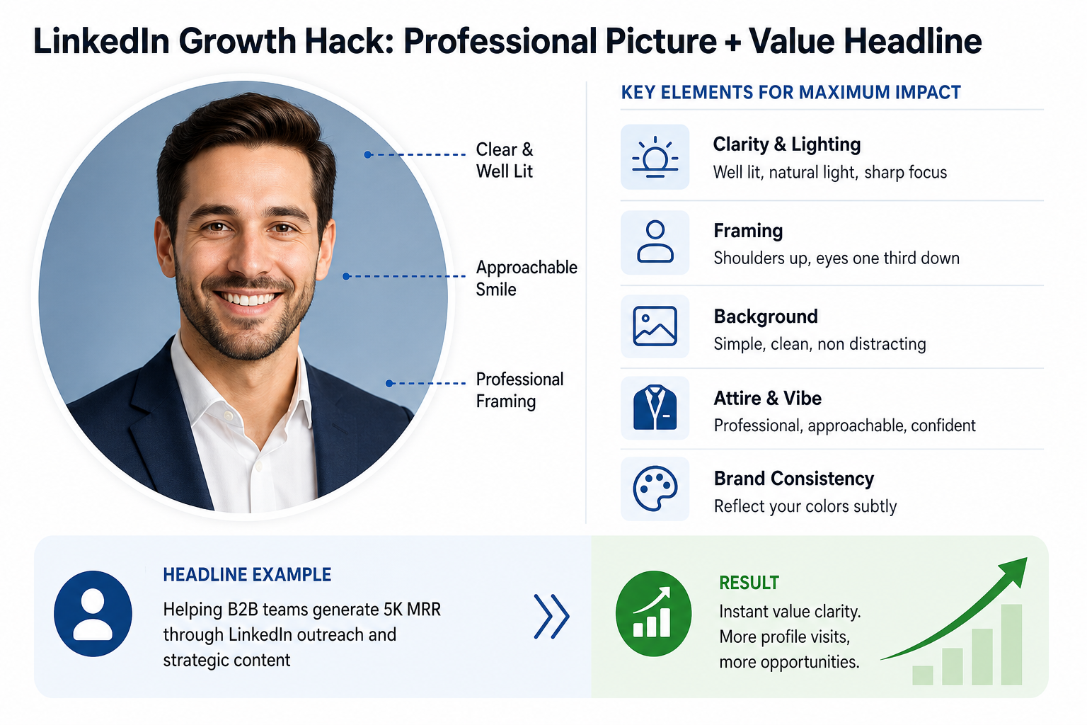 LinkedIn Growth Hack - Professional Picture