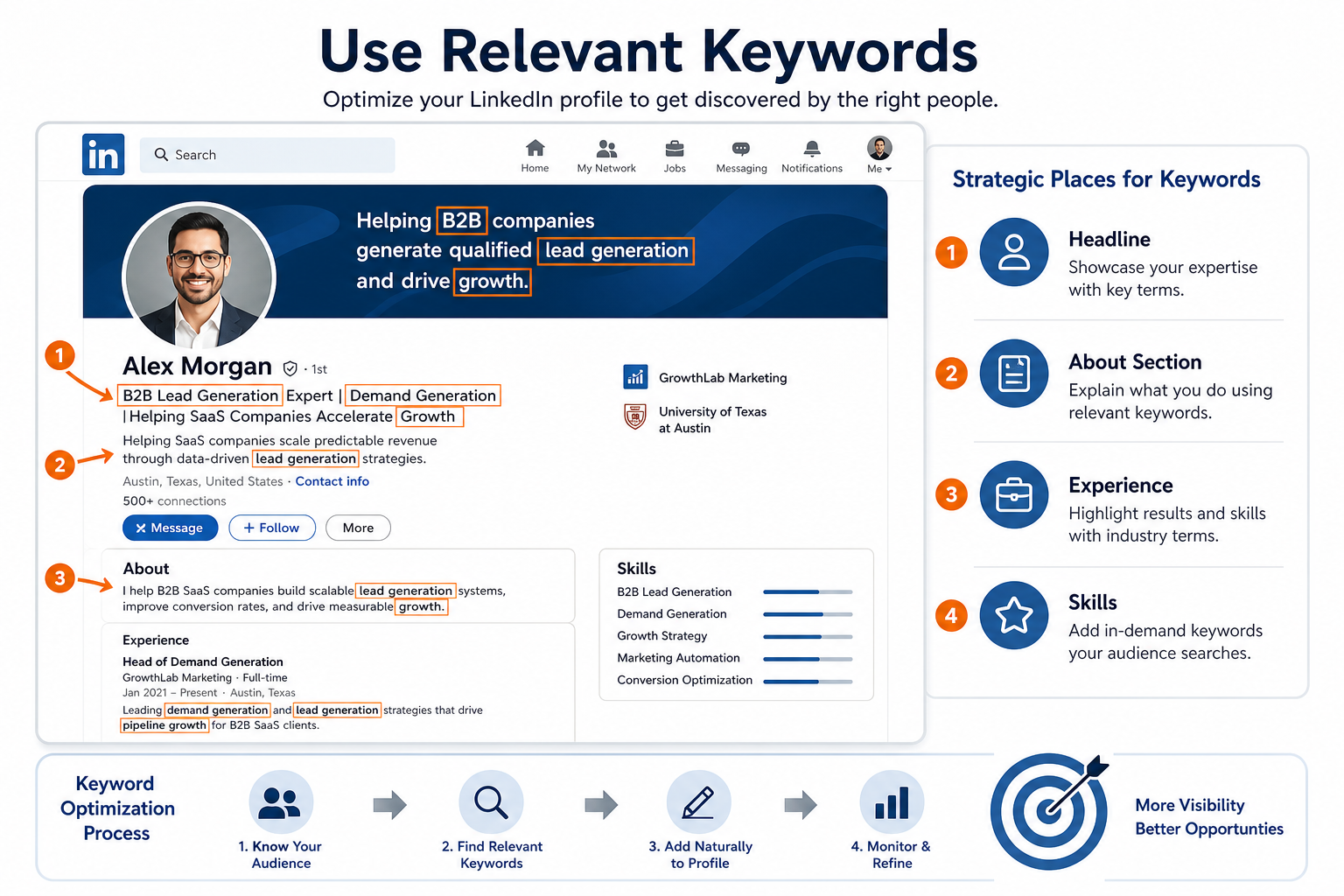 Use Relevant Keywords