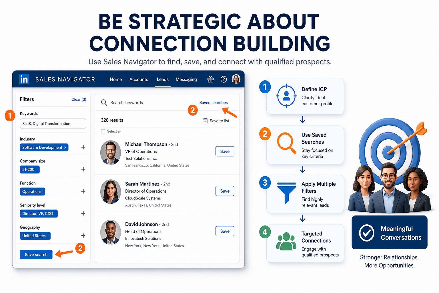 Be Strategic About Connection Building