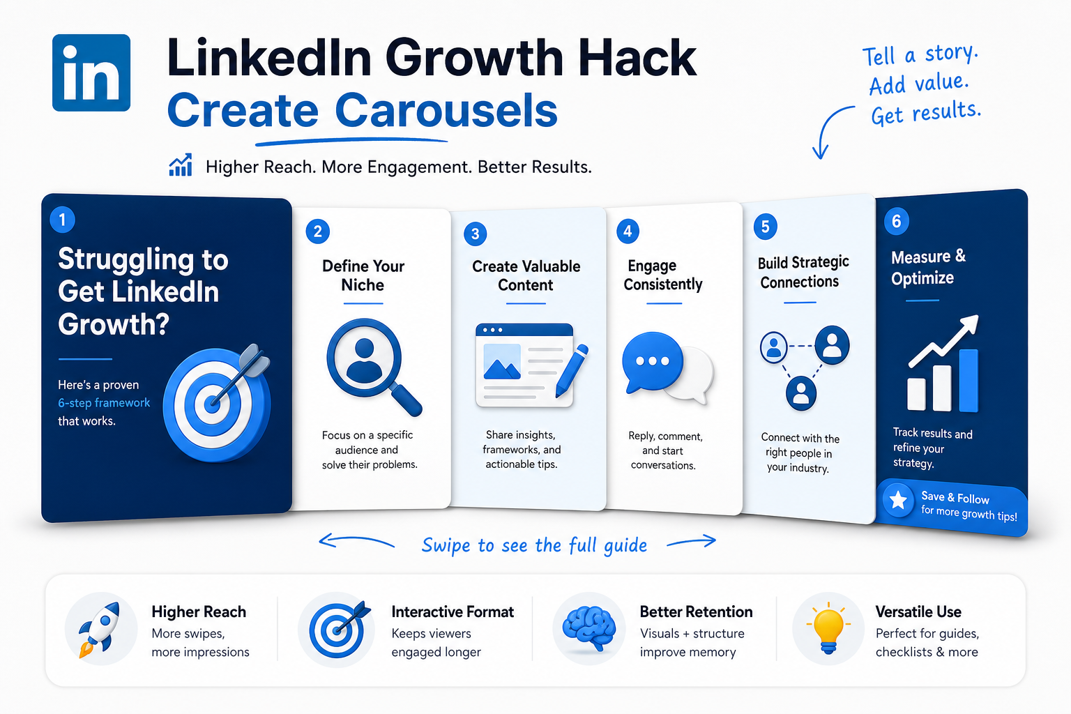 LinkedIn Growth Hack - Create Carousels