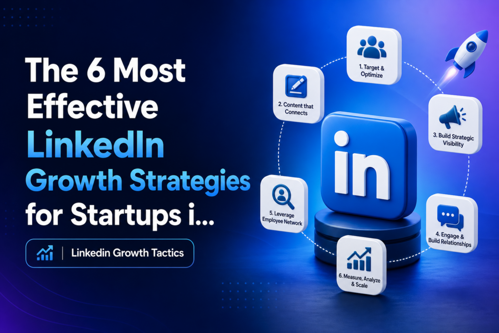 The 6 Most Effective LinkedIn Growth Strategies for Startups in 2026