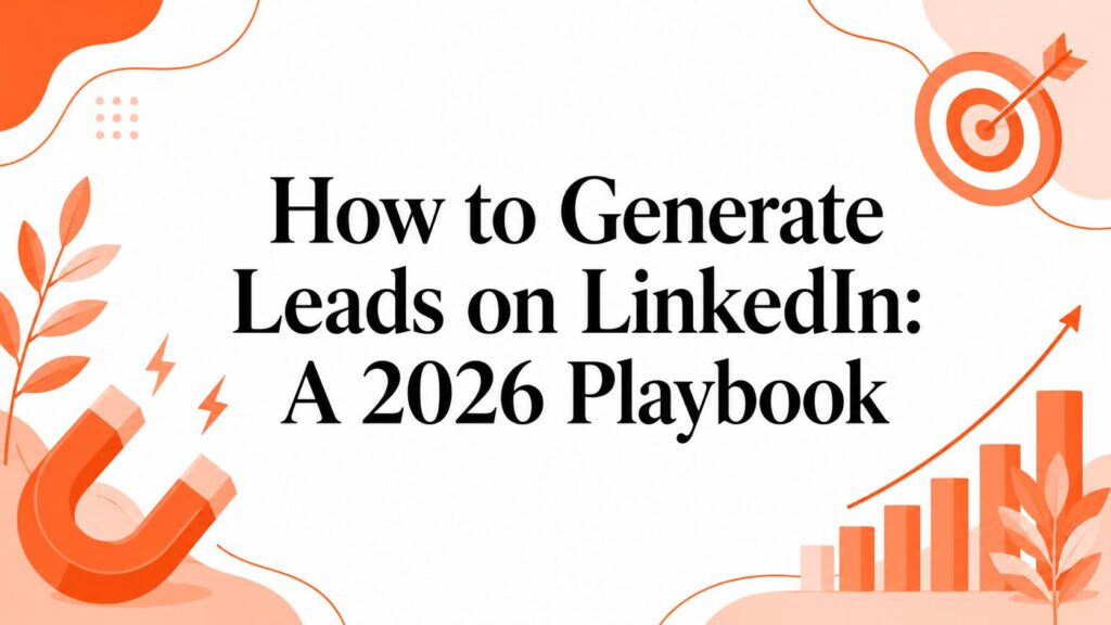 How to Generate Leads on LinkedIn: A 2026 Playbook
