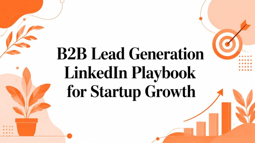 B2B Lead Generation LinkedIn Playbook for Startup Growth
