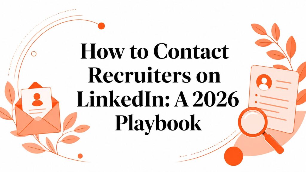 How to Contact Recruiters on LinkedIn: A 2026 Playbook
