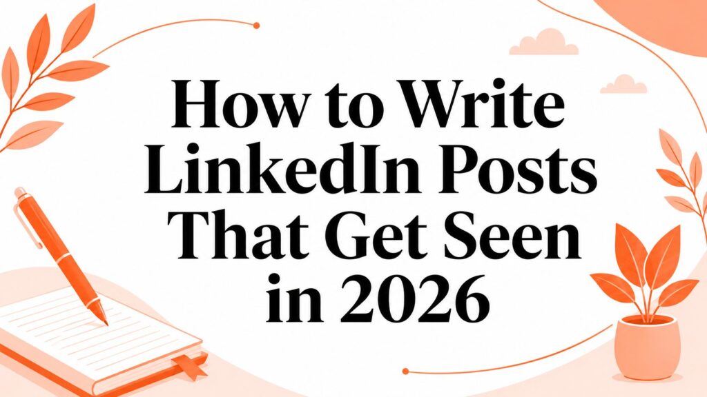 How to Write LinkedIn Posts That Get Seen in 2026