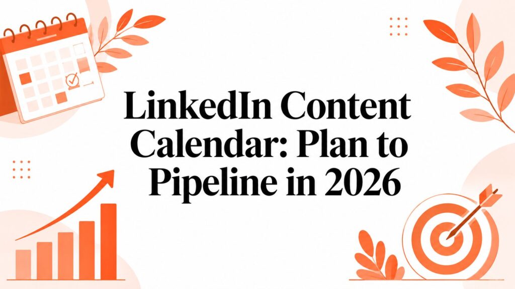 LinkedIn Content Calendar: Plan to Pipeline in 2026