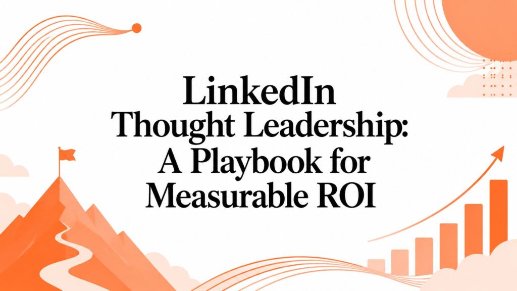 LinkedIn Thought Leadership: A Playbook for Measurable ROI