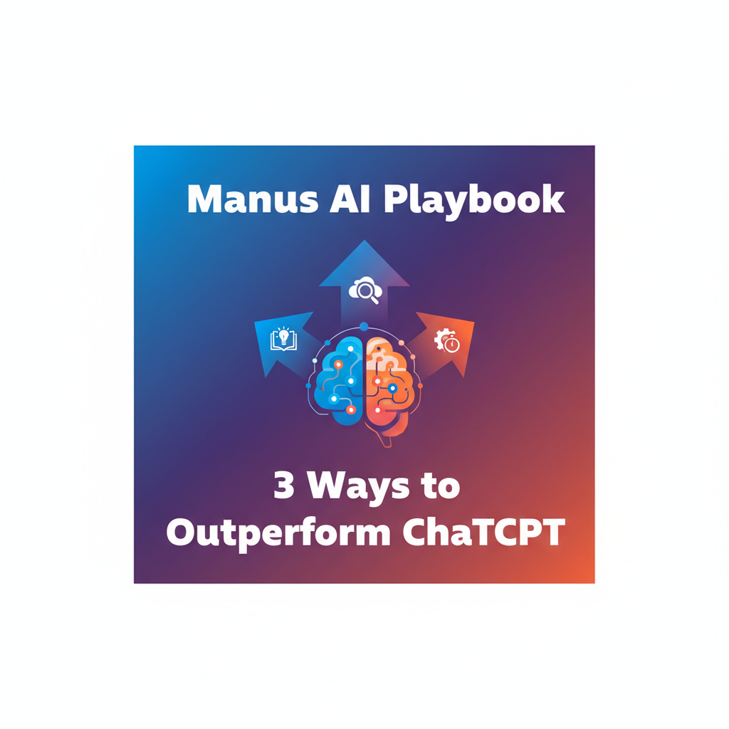 Manus AI Playbook: 3 Ways to Outperform ChatGPT