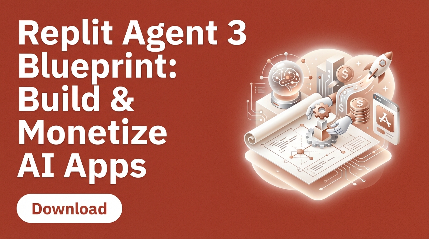 Replit Agent 3 Blueprint: Build & Monetize AI Apps