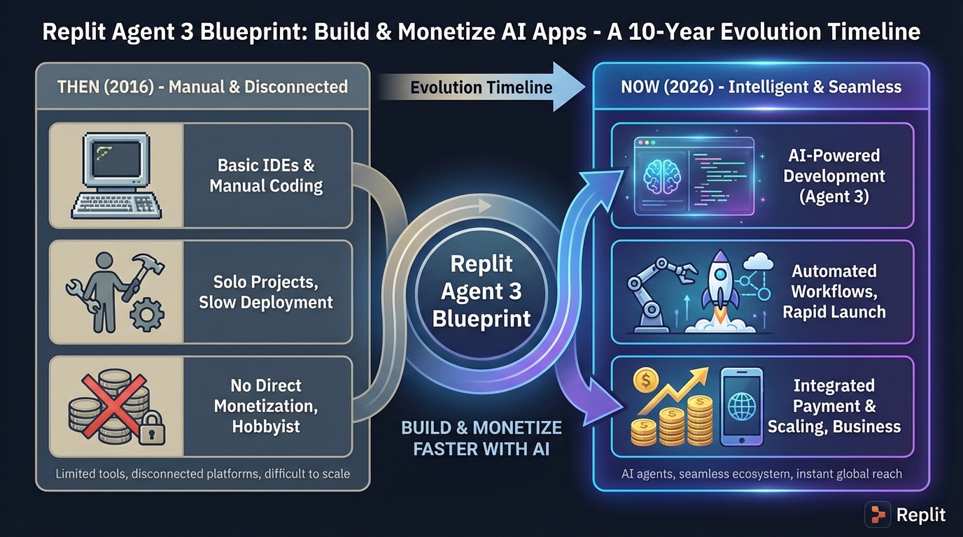 Replit Agent 3 Blueprint: Build & Monetize AI Apps