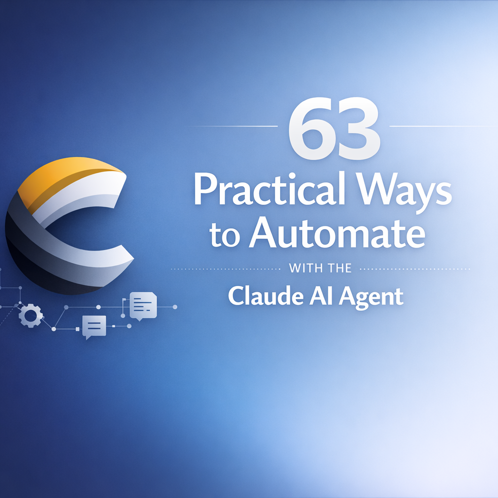 63 Practical Ways to Automate with the Claude AI Agent